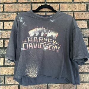 Harley Davidson Crop Top